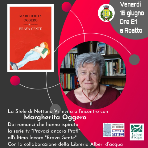 Roatto | Incontro con la scrittrice Margherita Oggero